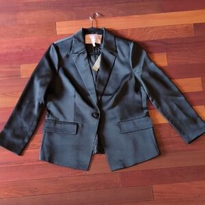 NWT - Chico's Rich Black Blazer